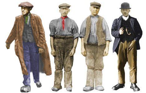 victorian london working class men clothing replica color|victorian fashion icons.